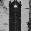 View of drinking fountain.