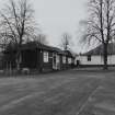 General exterior view of the Area Procurement Building.