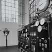 Interior. View of English Electric switchgear from E
