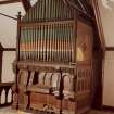 Interior.
Detail of organ.