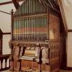 Interior.
Detail of organ.