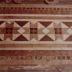 Interior.
Detail of tiled floor at altar.