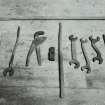 Detail of tools.