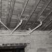 Interior - view of basement heating pipes
