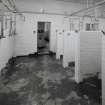 Interior.
View of pithead baths showers.