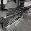 Interior
View of saw bench.