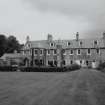 View from West showing garden front