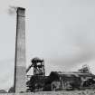 Highhouse Colliery. 
View of surface arrangement, including boilerhouse chimney. 
undated