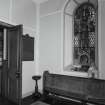 Interior. View of entrance porch