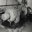 Interior.
View of electric pumps used for the coal washing solution (pumps located in W corner, ground floor of building)