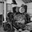Interior. View within winding-engine house showing electric winder.