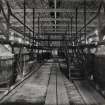 Photographic copy of Interior view of  Blasting Department. Nitro-Glycerine After Separation Recovery from refuse Acid
