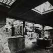 Photographic copy of glass negative showing Cotton Kiering and Teazing House (2) (2591w)