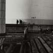 View of pipes and storage tank.