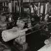 Interior.
Detail of steam powered feed pumps.