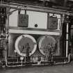 Interior.
Detail of boiler burners.