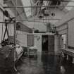 Photographic copy of Interior view of Department General. Laundry - Washing and Drying Room
