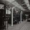 Photographic copy of Interior view of Department General. Power Station - Air Compressors and high Speed Engines