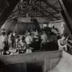 Photographic copy of Interior view of Department General. Box factory showing Packet Making Plant
