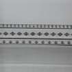 Interior. Detail of drawing room cornice