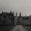 Kelburn Castle. View from North.