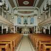 Glasgow, Abercromby Street, St Mary's RC Church, interior.
General view from West.