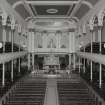 Glasgow, Abercromby Street, St Mary's RC Church.
Sanctuary, East end of church, view from gallery to West.