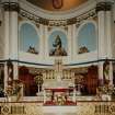 Glasgow, Abercromby Street, St Mary's RC Church.
View of sanctuary.
