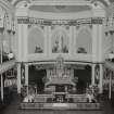 Glasgow, Abercromby Street, St Mary's RC Church.
View of sanctuary from gallery.