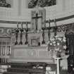 Glasgow, Abercromby Street, St Mary's RC Church.
Former altar, detail.