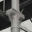 Glasgow Museum of Transport, interior.
Detail of two-piece cast-iron column.