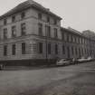 Glasgow, 97-113 Berkeley Street.
View of Elderslie Street frontage from South-East.