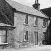 View of 13 Kirk Street, Markinch, from West.
