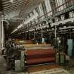 Glasgow, 171 Boden Street, Viyella Weaving Factory, interior.
View of bay in weaving shed with saurer broadlooms in use.