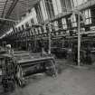 Glasgow, 171 Boden Street, Viyella Weaving Factory, interior.
General view of weaving shed interior from South-East.