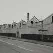Glasgow, 171 Boden Street, Viyella Weaving Factory.
General view of Nuneaton Street frontage of weving shed.