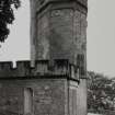 Glasgow, Broomfield Road, Balgray Tower.
View from North.
