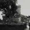 Glasgow, Broomfield Road, Balgray Tower.
View from North.
