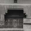 Glasgow, 70 Bothwell Street, Christian Institute.
Detail of specimen window, South facade, basement.