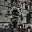 Glasgow, 70 Bothwell Street, Christian Institute.
Detail of South entrance.