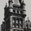 Glasgow, 64 Bothwell Street, Christian Institute.
Detail of South-West corner tower.