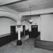 Glasgow, 70 Bothwell Street, Christian Institute, interior.
View of landing from North-East, first floor.