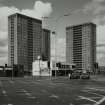 Glasgow, Broomloan Road, Albion Estate Development.
View from South-East.