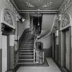 50 - 53 Carlton Place, Laurieston House, interior
View of ground floor staircase hall from North