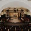 Auditorium, circle level, view from East