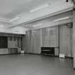 First floor, rehearsal room, view from East