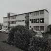 View of main 3 storey classroom block from Southwest