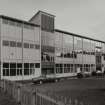 View of main 3 storey classroom block from West Northwest