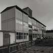 View of main 3 storey classroom block from North Northwest