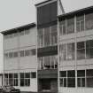 Detail of main 3 storey classroom block